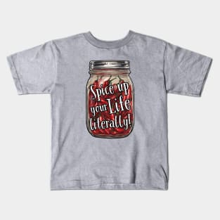 Dried Peppers Jar Kids T-Shirt